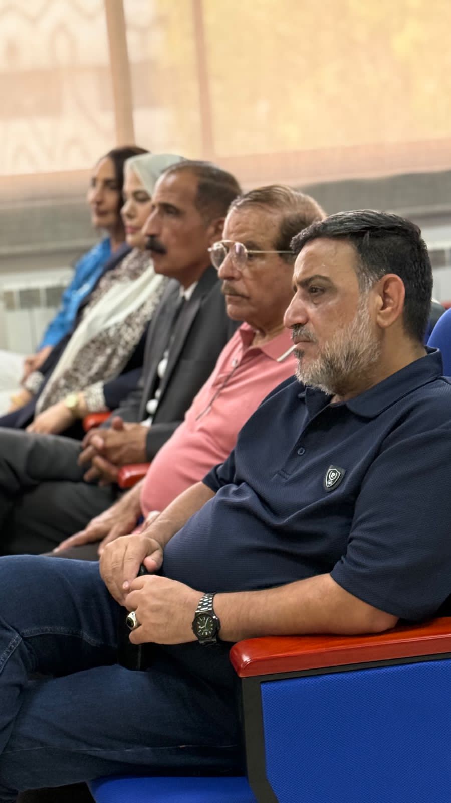 محمد خالد خلف .. مبارك الماجستير