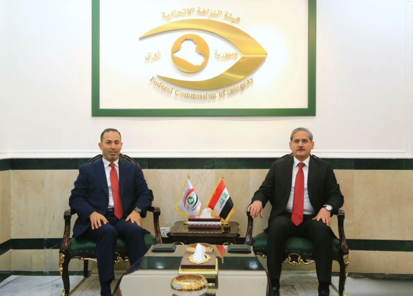 الطراونة يبحث مع هيئة النزاهة العراقية تعزيز التعاون في مكافحة الفساد