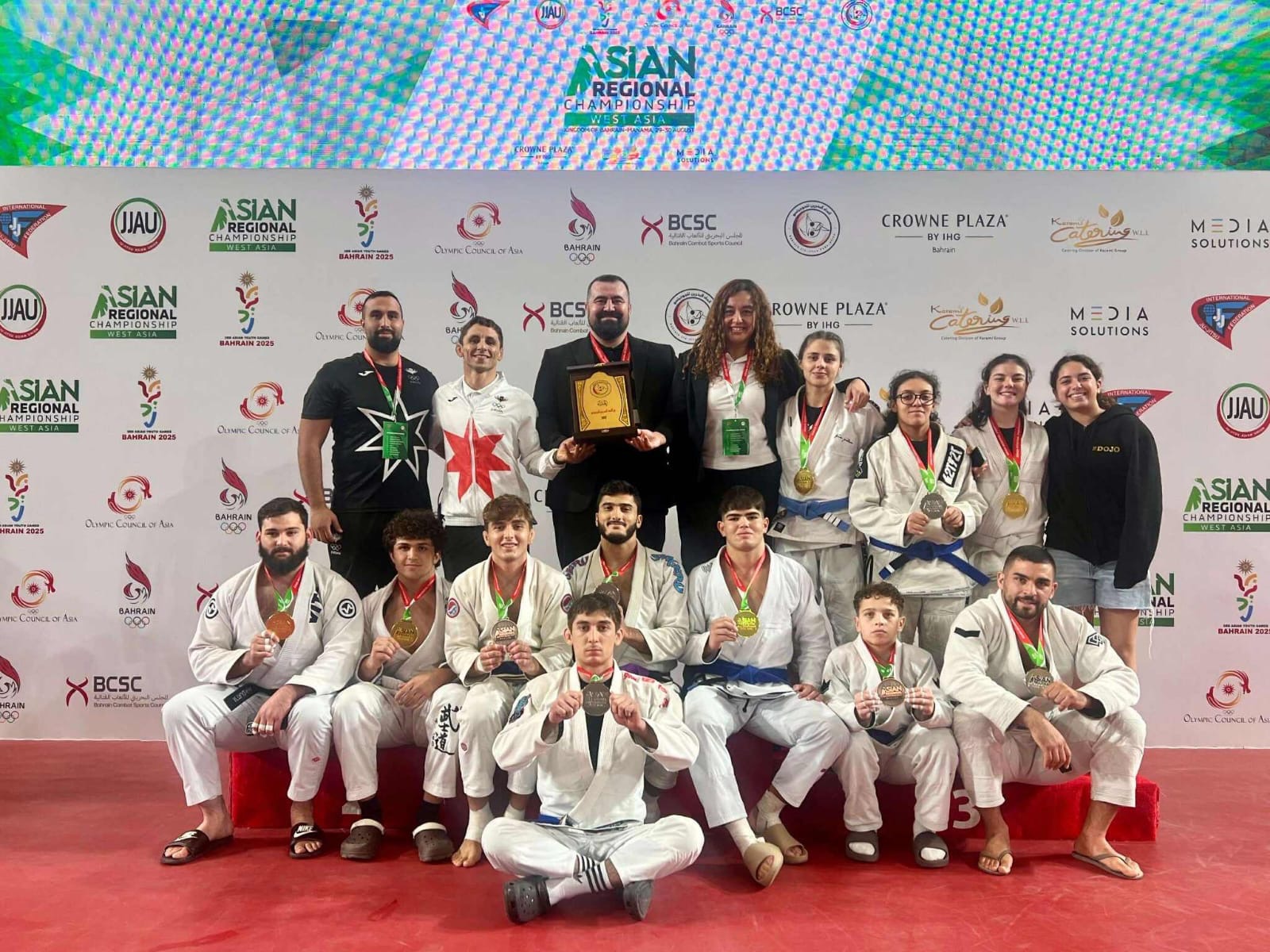 المنتخب الوطني يحصد 11 ميدالية في بطولة آسيا للجوجيتسو