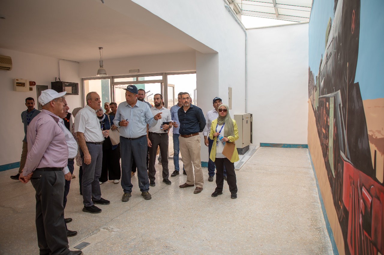 وزير السياحة والآثار يتفقد سير العمل في مشروع تطوير موقع قلعة القطرانة الأثري