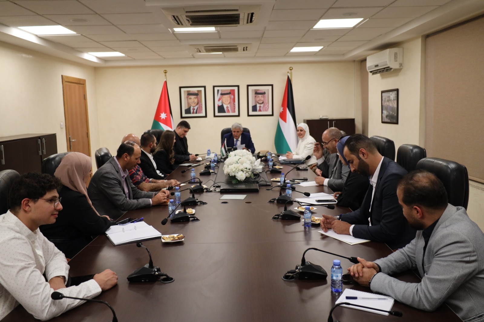 القطامين يبحث مع فريق منتدى الاستراتيجيات الأردني التعاون في تطوير خدمات النقل