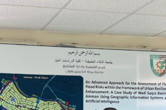 طارق الدعجة يهنئ الباحث مهدي الرفاعي بمناسبة نيل الماجستير