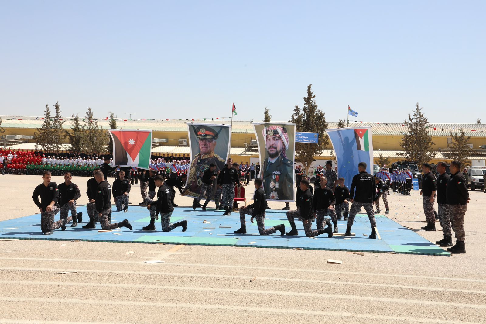 اللواء المعايطة يتابع اليوم التدريبي " عين الصقر " ويثني على كفاءة التشكيلات المشاركة