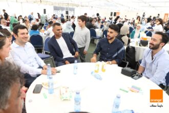 A vibrant and engaging atmosphere during Orange Jordan’s Family Day for employees