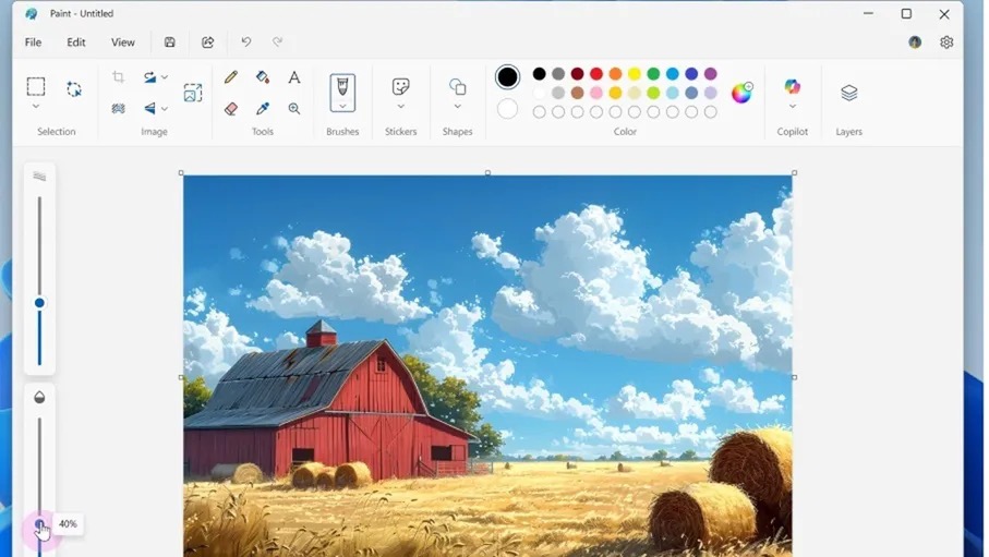 مايكروسوفت تُحدث نقلة كبرى في برنامج الرسام