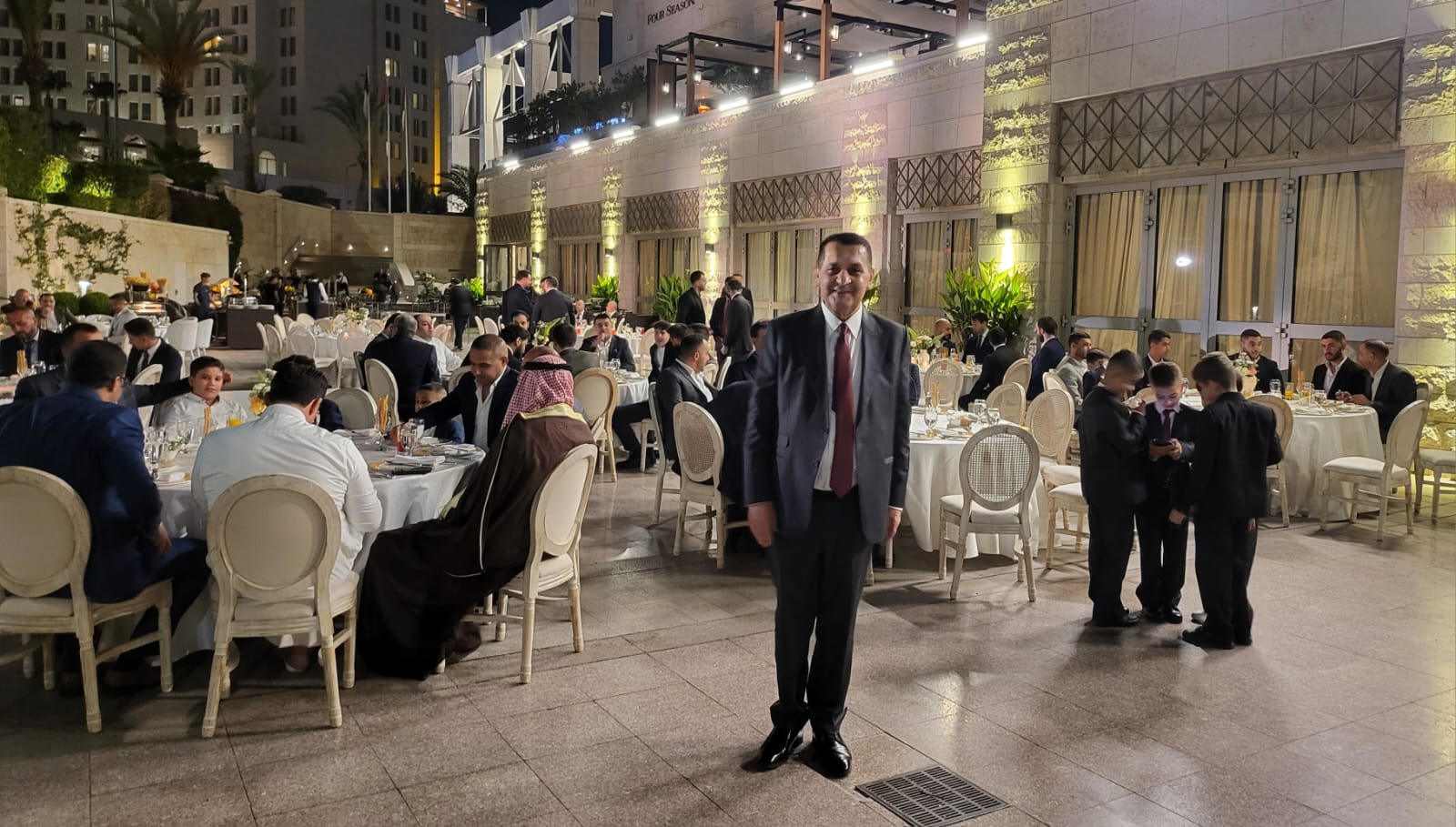 حمدي المناصير و نداء شرارة يحييان سهرة خاصة للعريس المهندس عبدالله مروان الركيبات بعمان