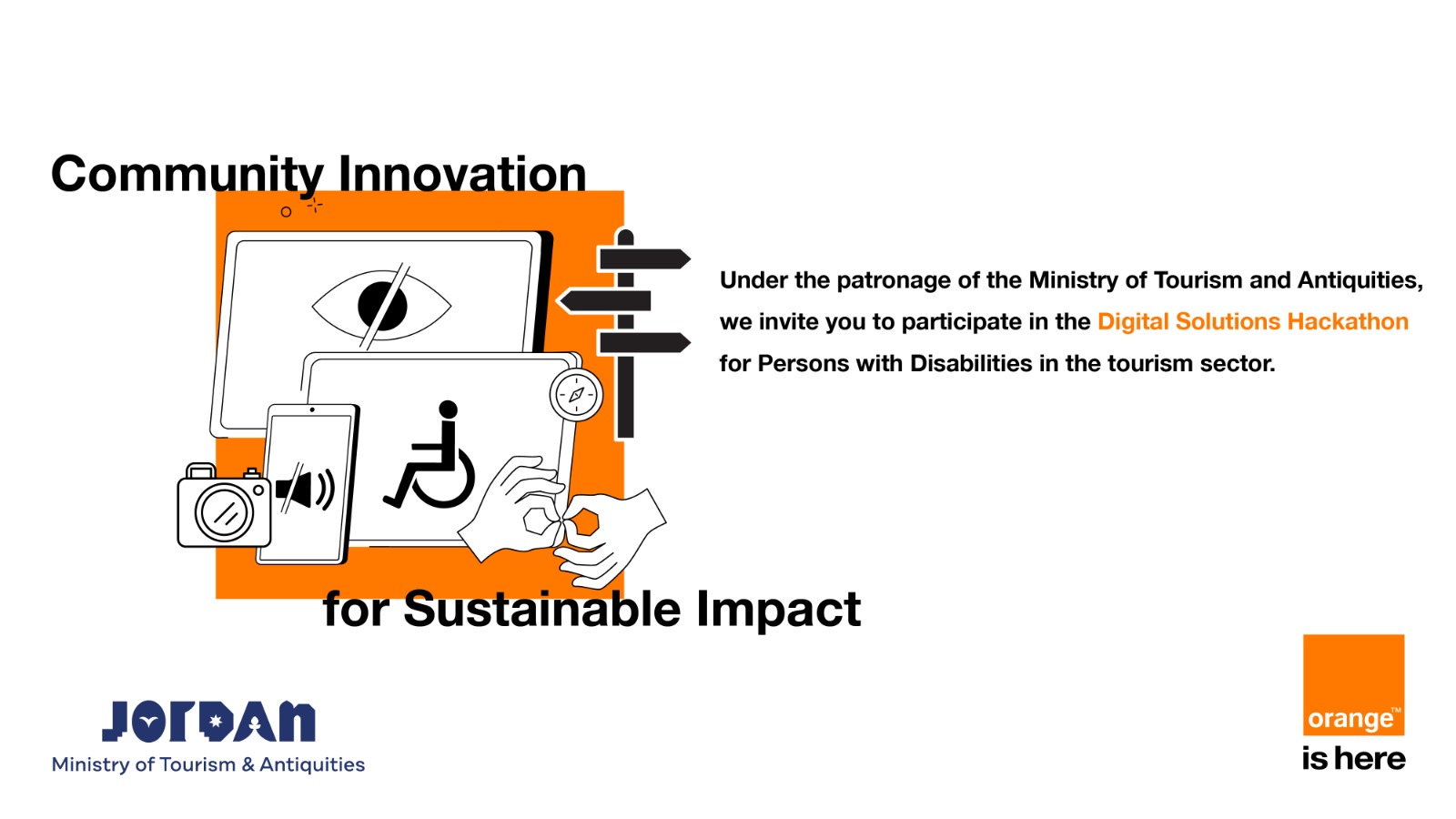 صورة حول : Orange Jordan Celebrates World Tourism Day with the Launch of the Digital Solutions Hackathon Orange Jordan Celebrates World Tourism Day with the Launch of the Digital Solutions Hackathon