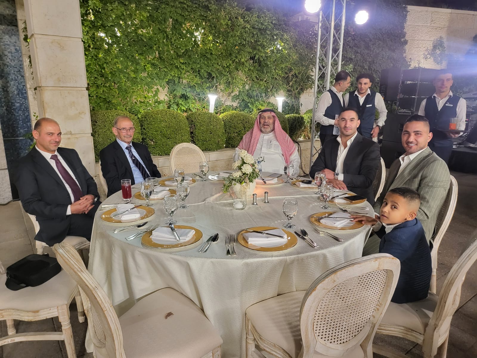 حمدي المناصير و نداء شرارة يحييان سهرة خاصة للعريس المهندس عبدالله مروان الركيبات بعمان