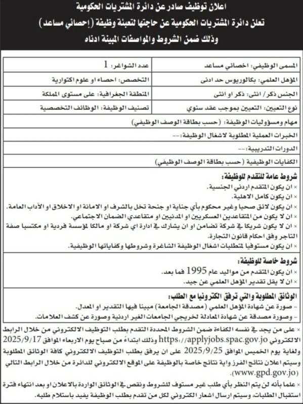 وظائف شاغرة في وزارات ومؤسسات حكومية .. تفاصيل