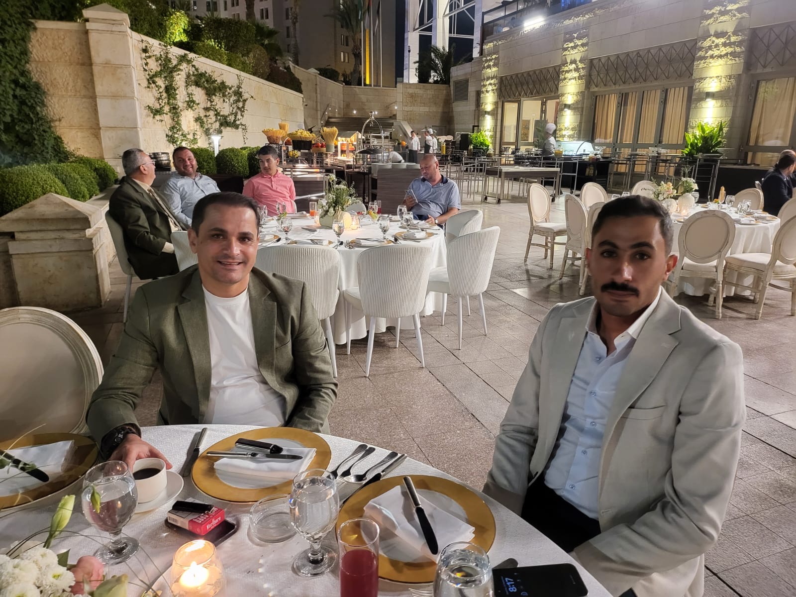 حمدي المناصير و نداء شرارة يحييان سهرة خاصة للعريس المهندس عبدالله مروان الركيبات بعمان