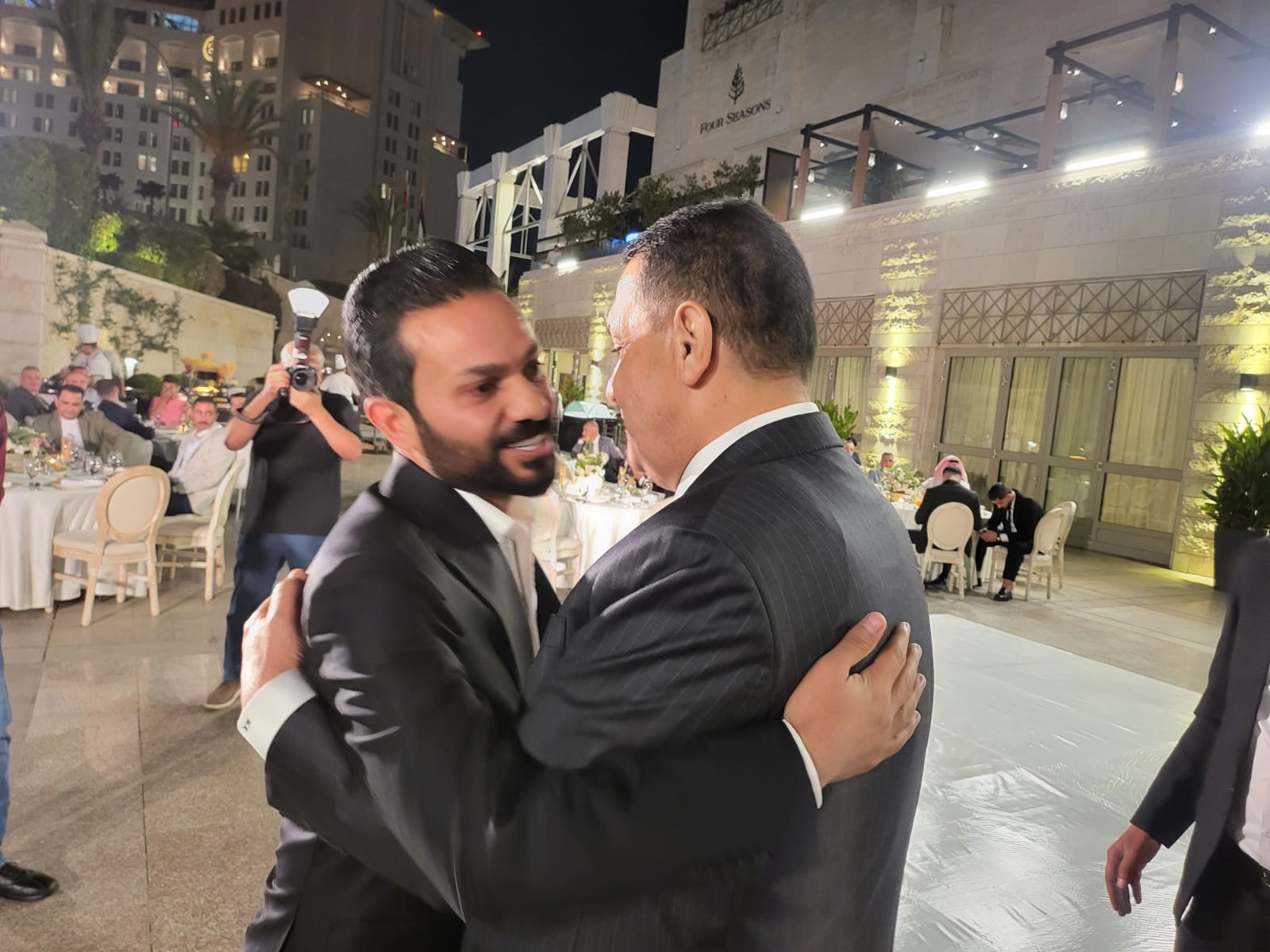 حمدي المناصير و نداء شرارة يحييان سهرة خاصة للعريس المهندس عبدالله مروان الركيبات بعمان