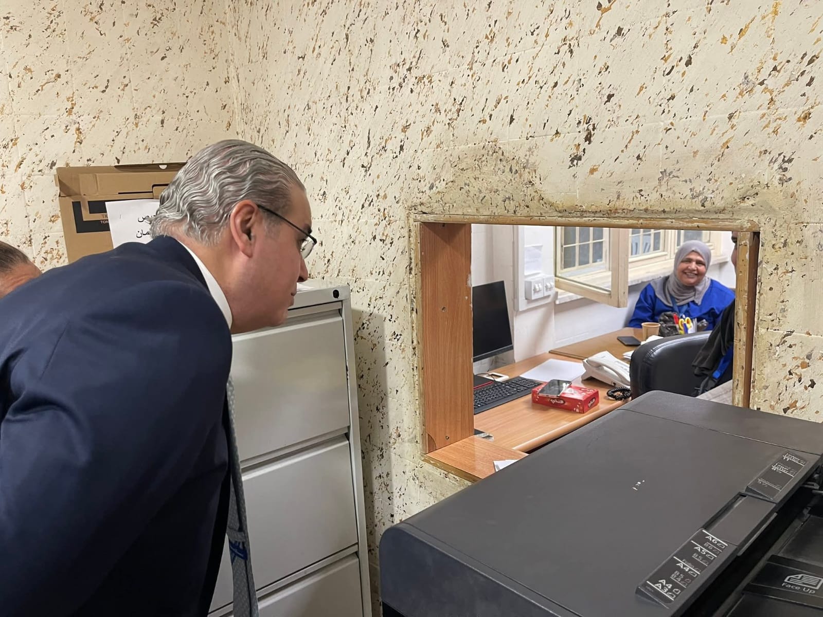 وزير الصحة بزيارة مفاجئة للمركز الوطني للصحة النفسية