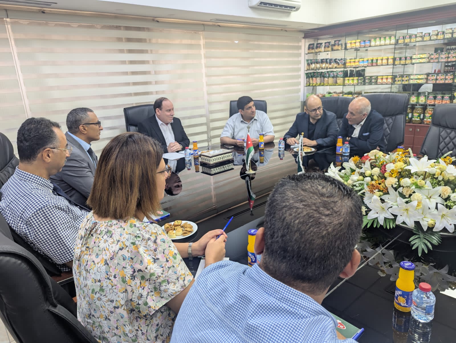 ابو حسان يدعو لشراكة صناعية أردنية تونسية 