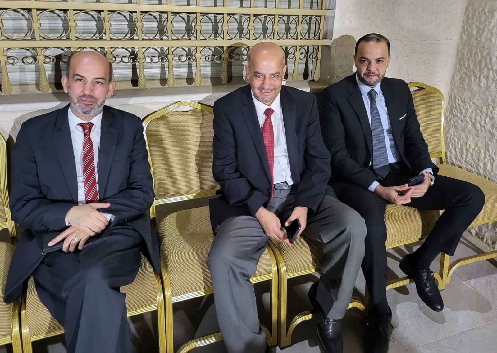 رجل الأعمال ناصر سعيد الركيبات يستقبل المهنئين بنجاح عملية زراعة الكلى