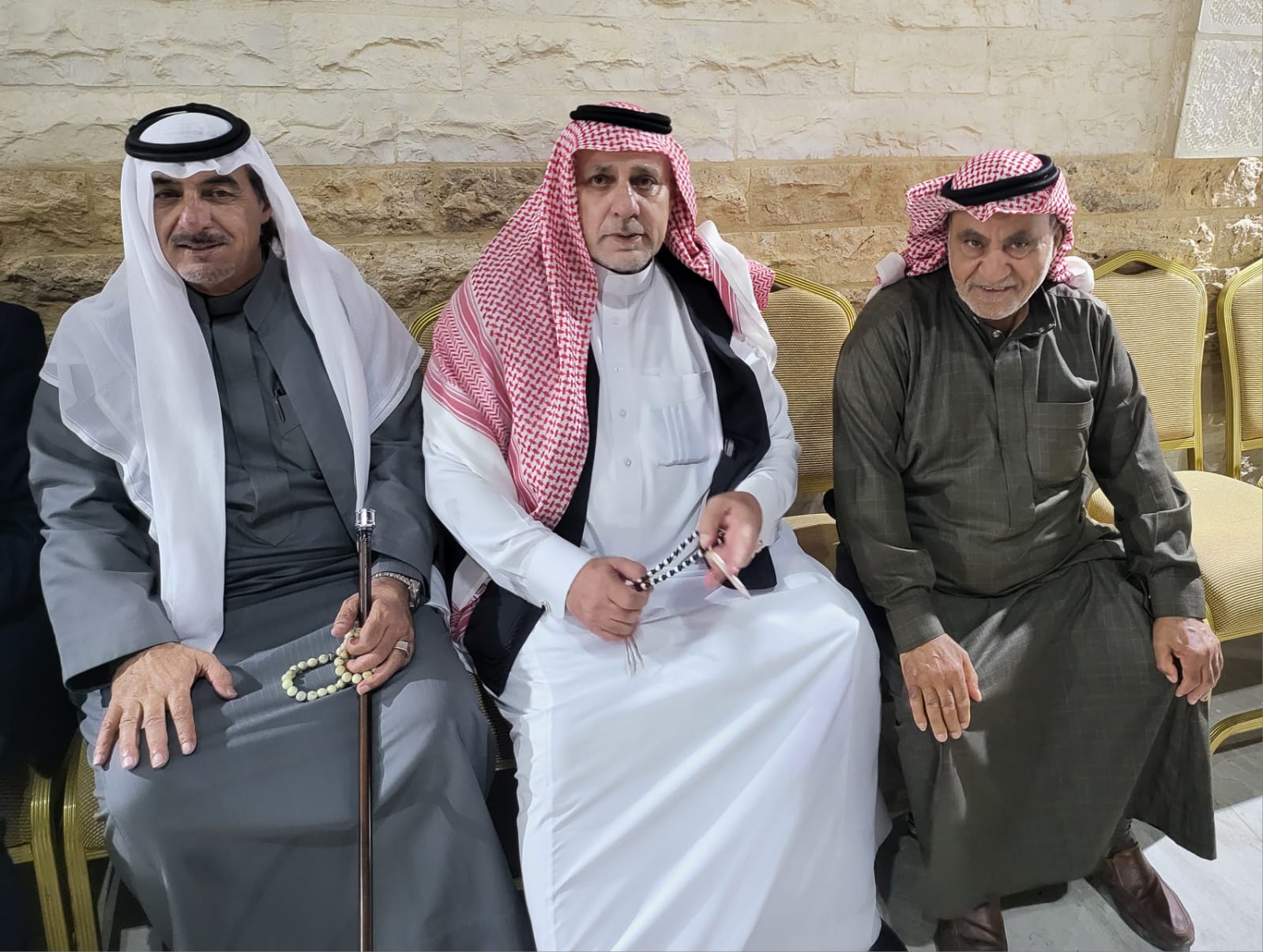 رجل الأعمال ناصر سعيد الركيبات يستقبل المهنئين بنجاح عملية زراعة الكلى