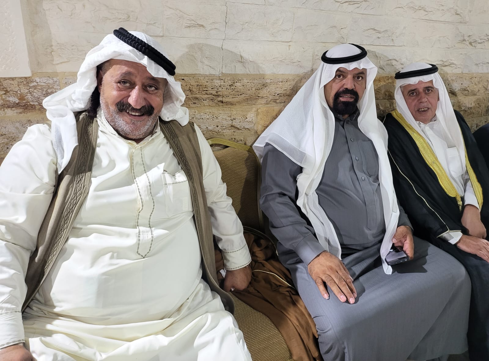 رجل الأعمال ناصر سعيد الركيبات يستقبل المهنئين بنجاح عملية زراعة الكلى