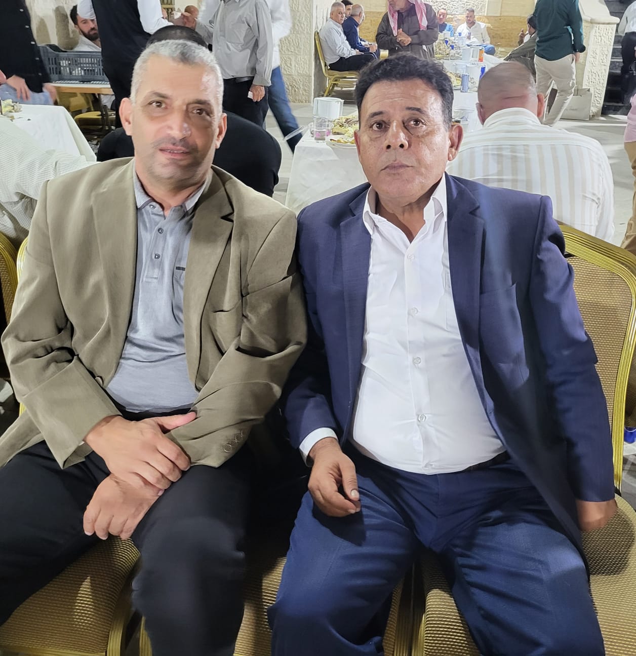 رجل الأعمال ناصر سعيد الركيبات يستقبل المهنئين بنجاح عملية زراعة الكلى