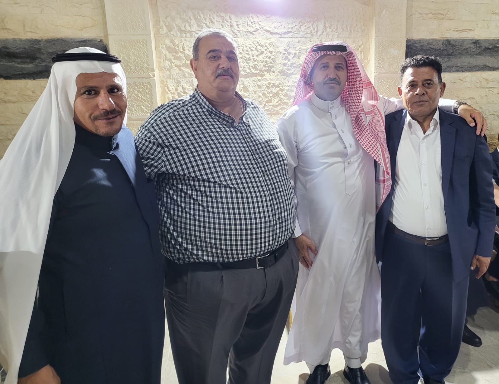 رجل الأعمال ناصر سعيد الركيبات يستقبل المهنئين بنجاح عملية زراعة الكلى