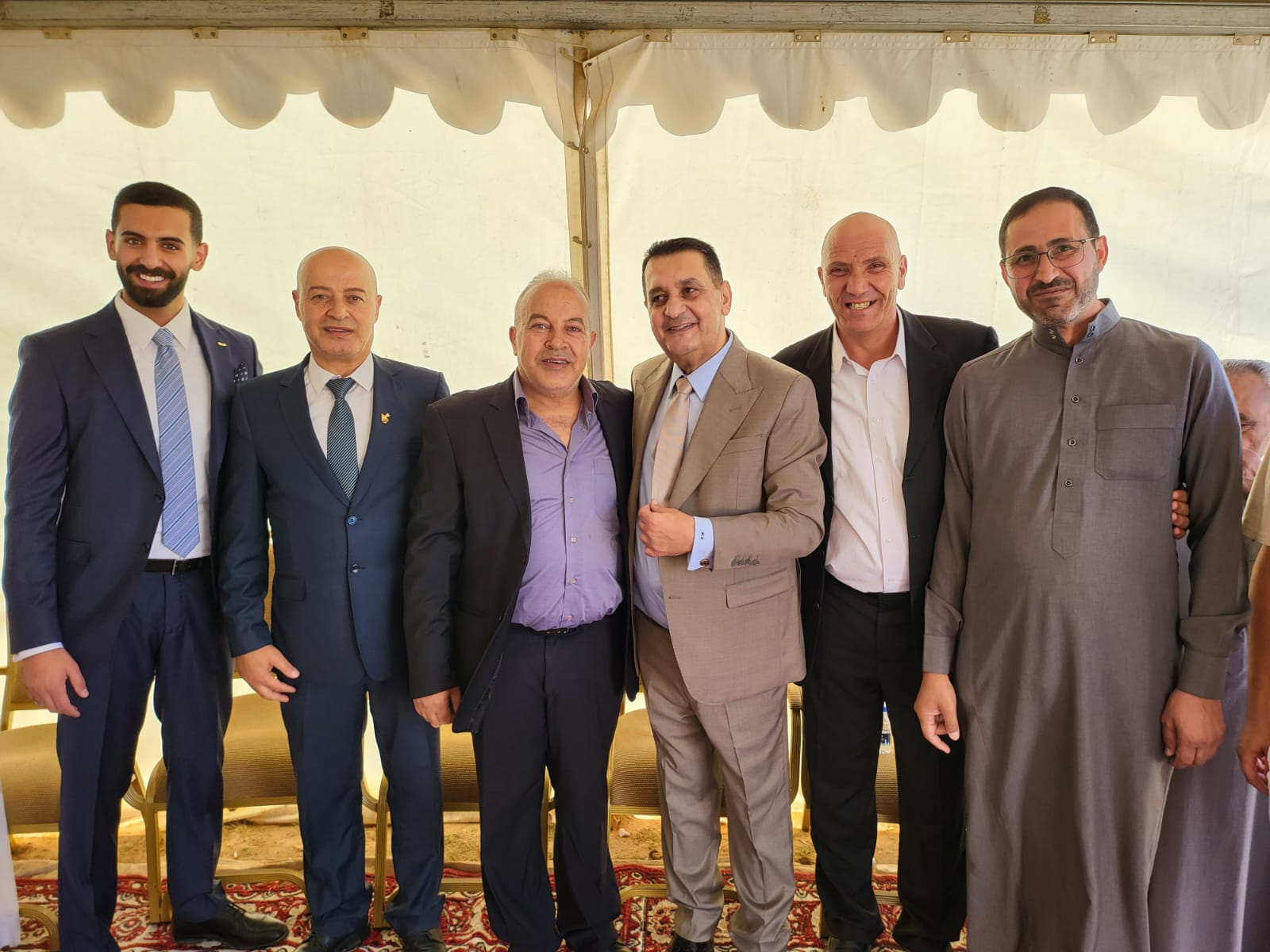 حشود غفيرة تشارك مروان الركيبات حفل زفاف نجله المهندس عبدالله في دابوق