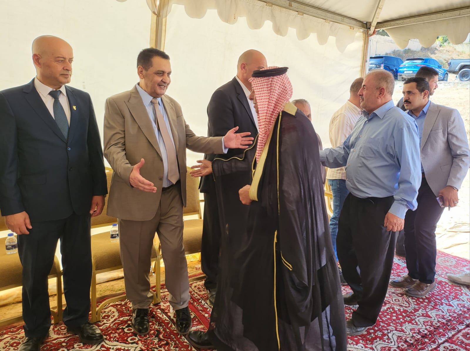 حشود غفيرة تشارك مروان الركيبات حفل زفاف نجله المهندس عبدالله في دابوق