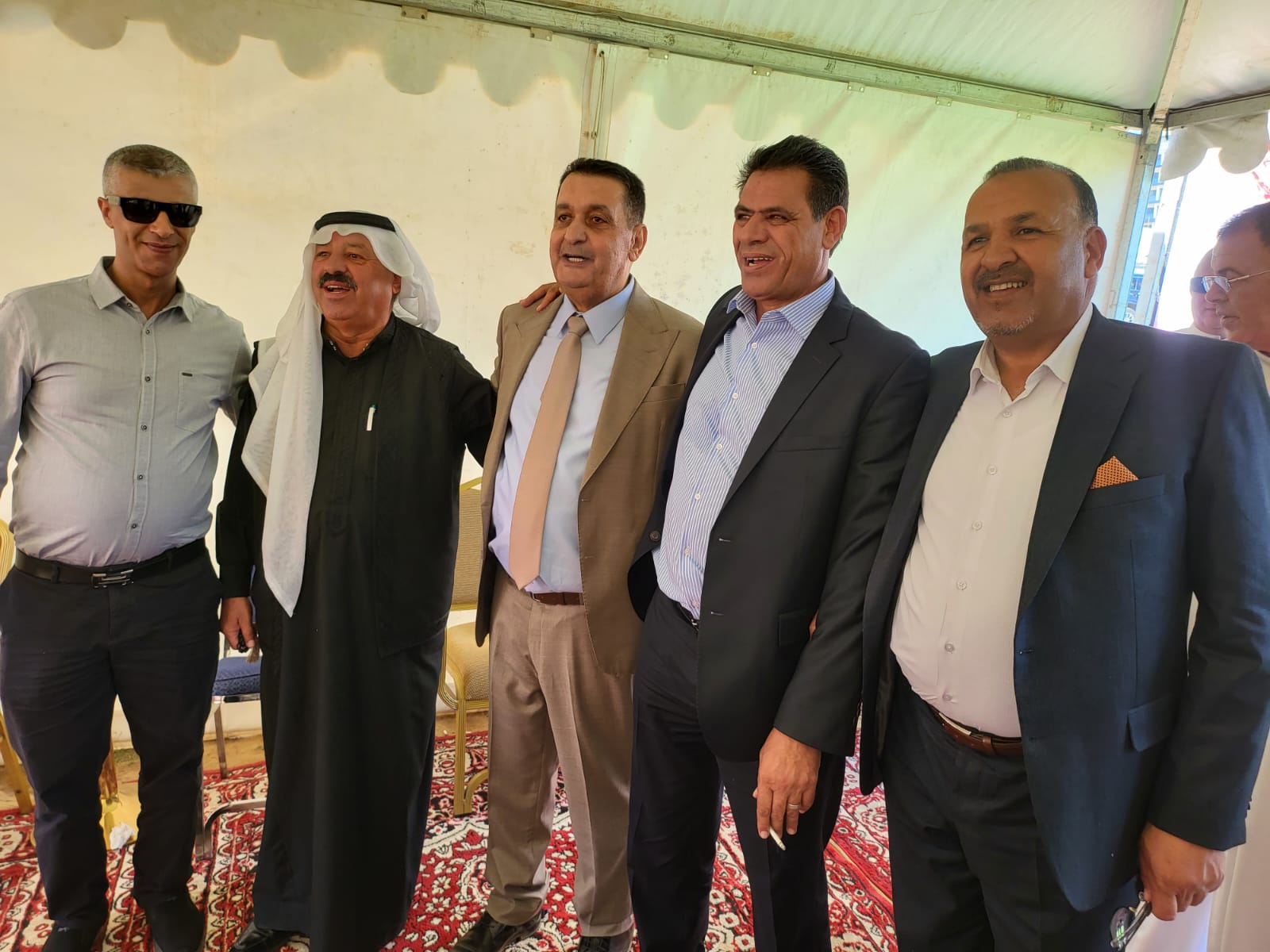 حشود غفيرة تشارك مروان الركيبات حفل زفاف نجله المهندس عبدالله في دابوق