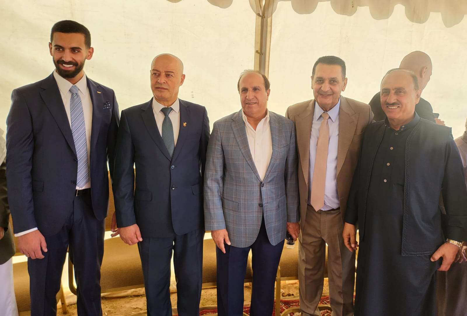 حشود غفيرة تشارك مروان الركيبات حفل زفاف نجله المهندس عبدالله في دابوق