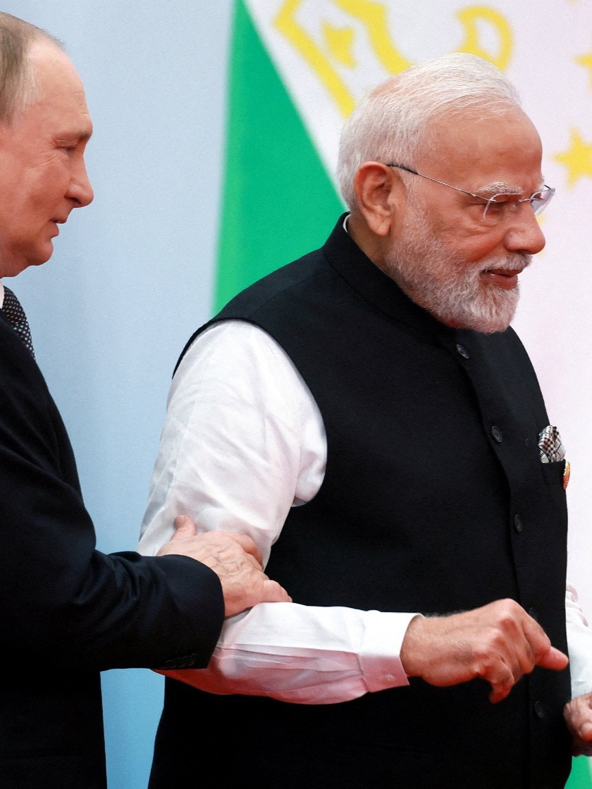 بوتين يصف مودي بـ”الصديق العزيز”