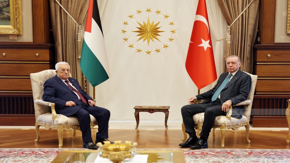 عباس وأردوغان يبحثان في أنقرة وقف الحرب على غزة