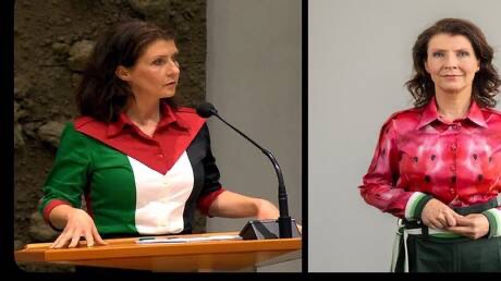 صورة حول : نزاع في البرلمان الهولندي بعد إصرار نائبة على ارتداء العلم الفلسطيني نزاع في البرلمان الهولندي بعد إصرار نائبة على ارتداء العلم الفلسطيني