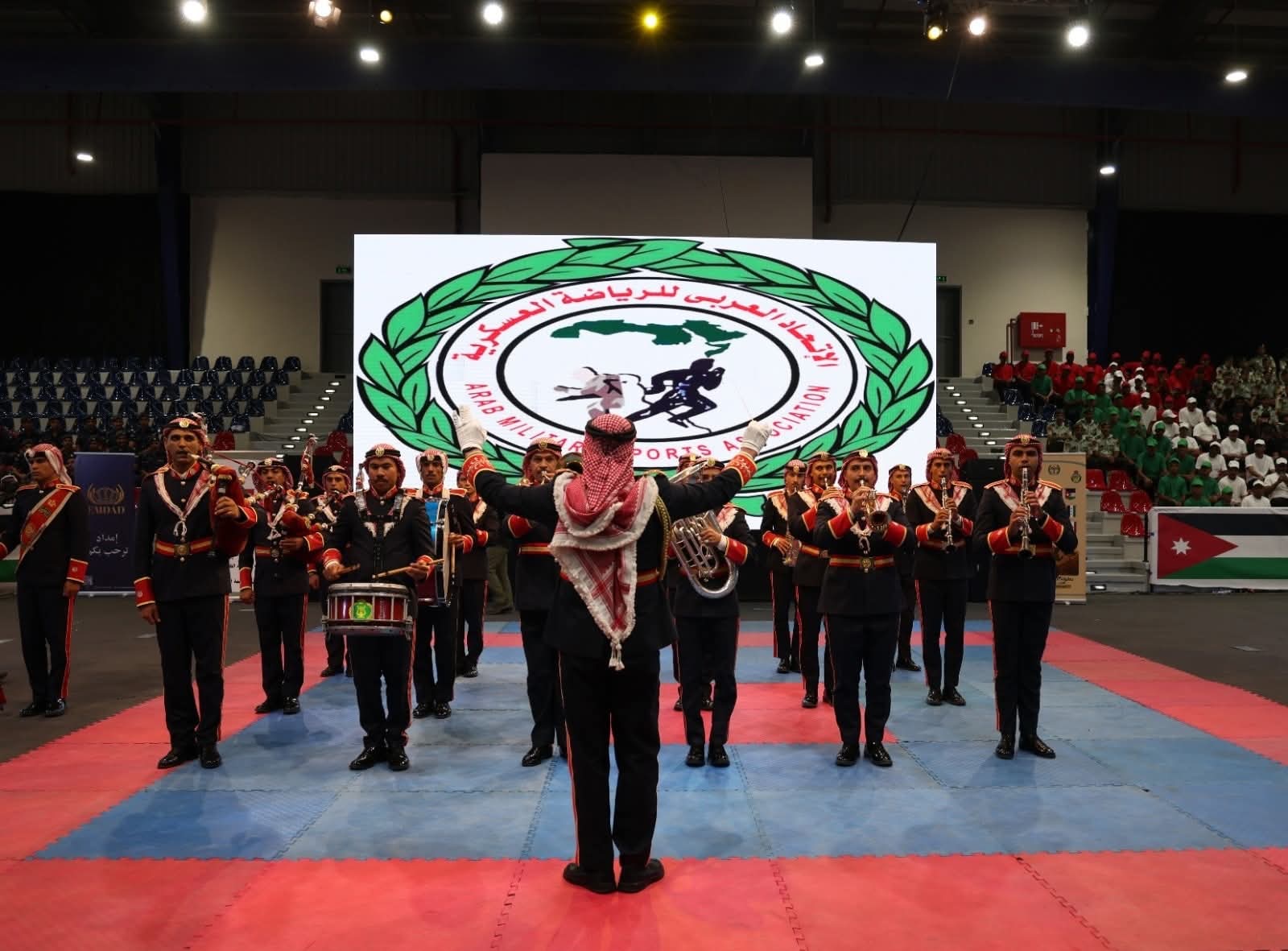 افتتاح البطولة العربية العسكرية الخامسة للعدو الريفي في الأردن"صور"