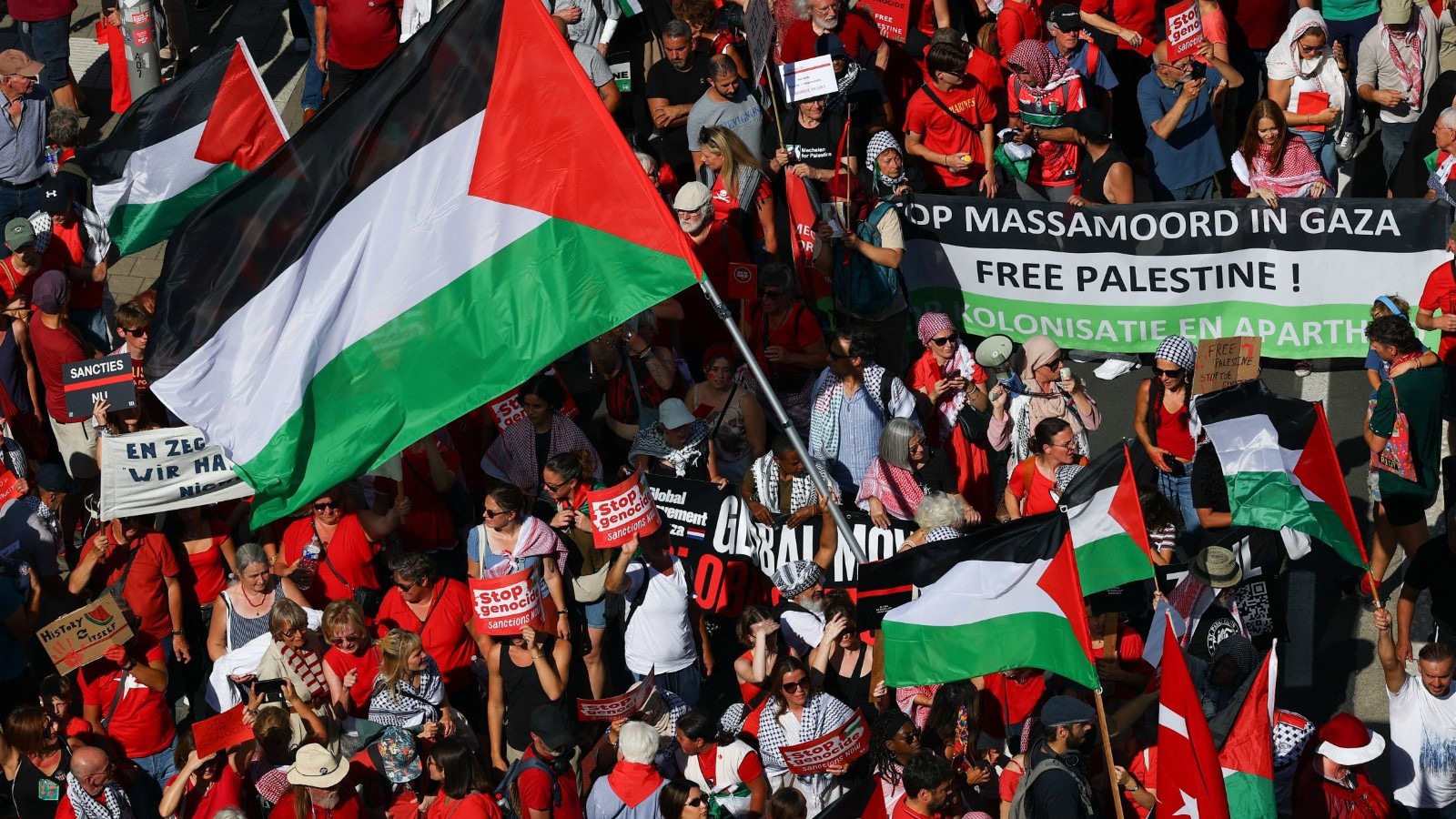 أوروبا تضغط على ترمب لتبني خطة لما بعد حرب غزة"صورة"