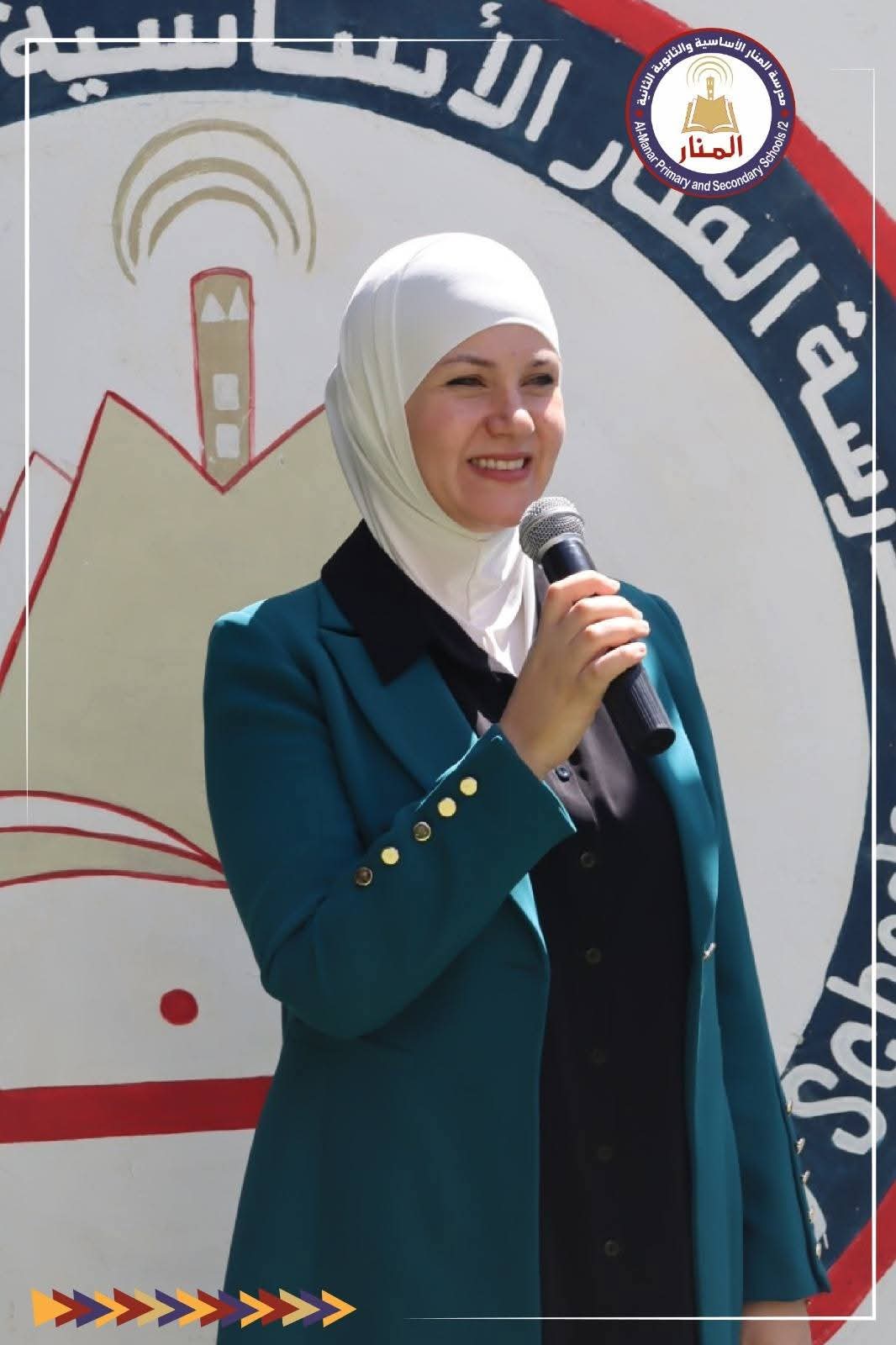 حمادنة لطلبة مدرسة المنار : انتم جيل الفرص والريادة لا جيل التحديات والتلقي