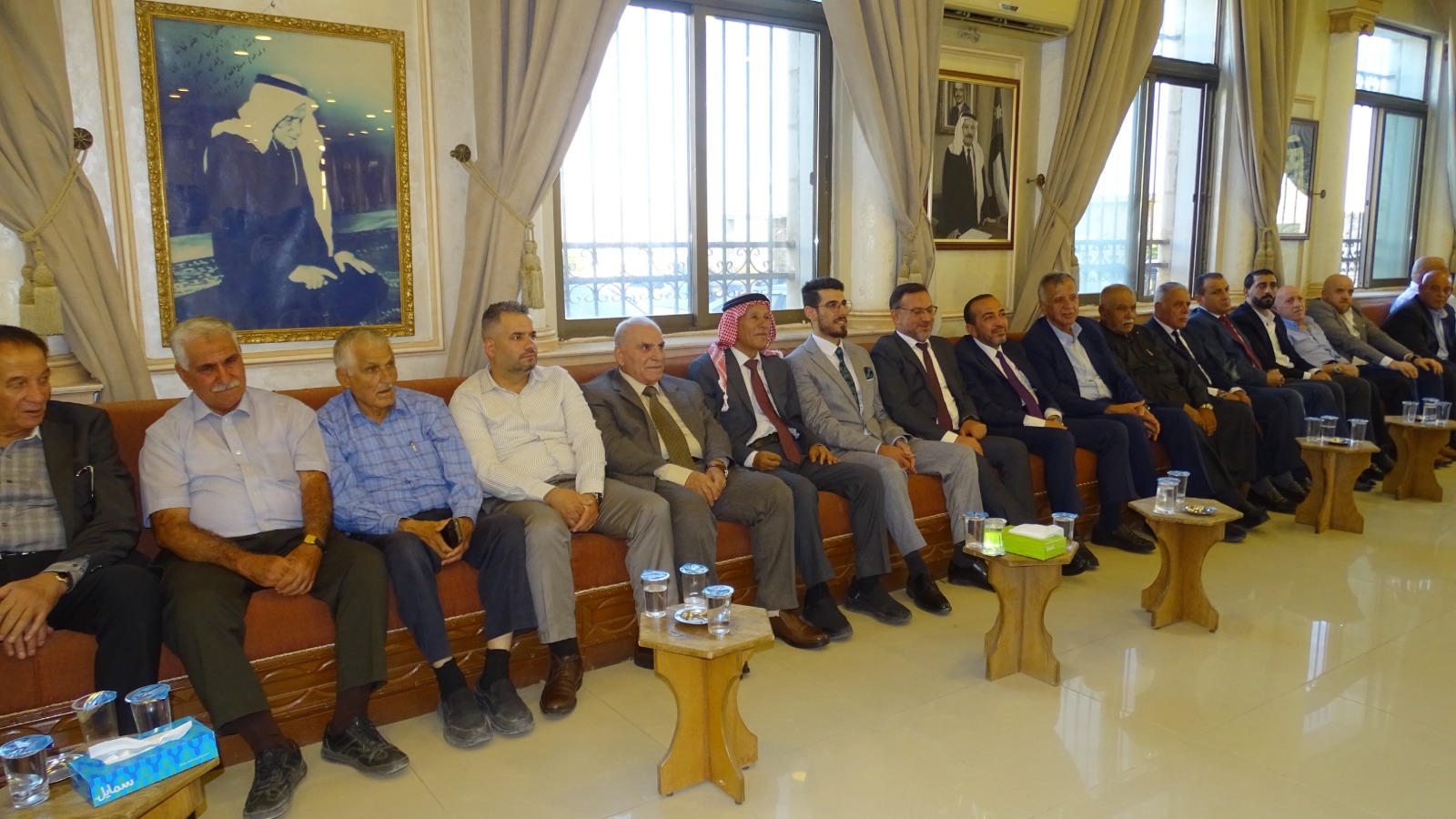 العرموطي طلب وثامر الفايز اعطى .. في جاهة حسن نجل الصحفي محمد غنام وآل مالك