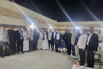 رجل الأعمال ناصر سعيد الركيبات يستقبل المهنئين بنجاح عملية زراعة الكلى