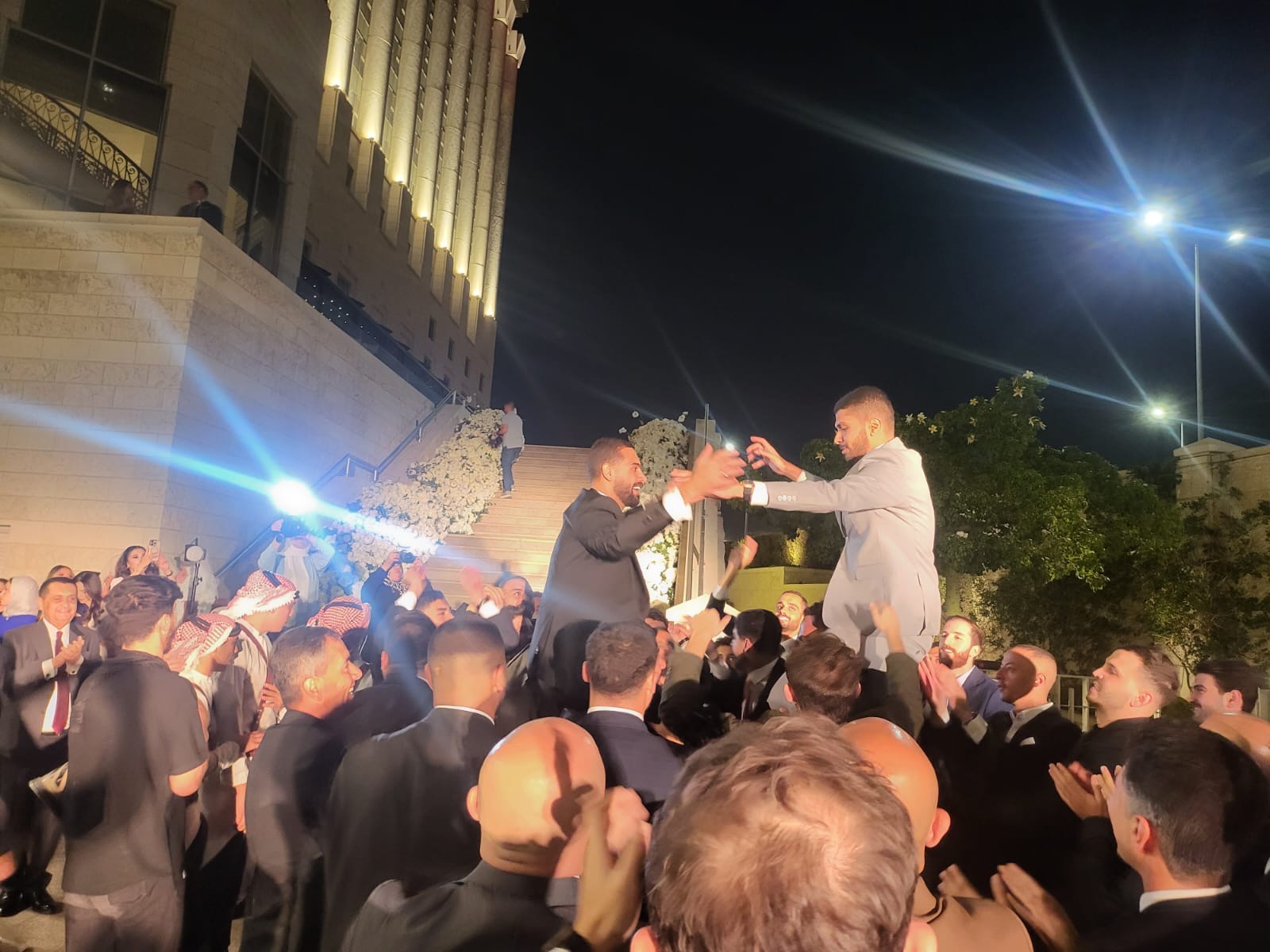 حمدي المناصير و نداء شرارة يحييان سهرة خاصة للعريس المهندس عبدالله مروان الركيبات بعمان