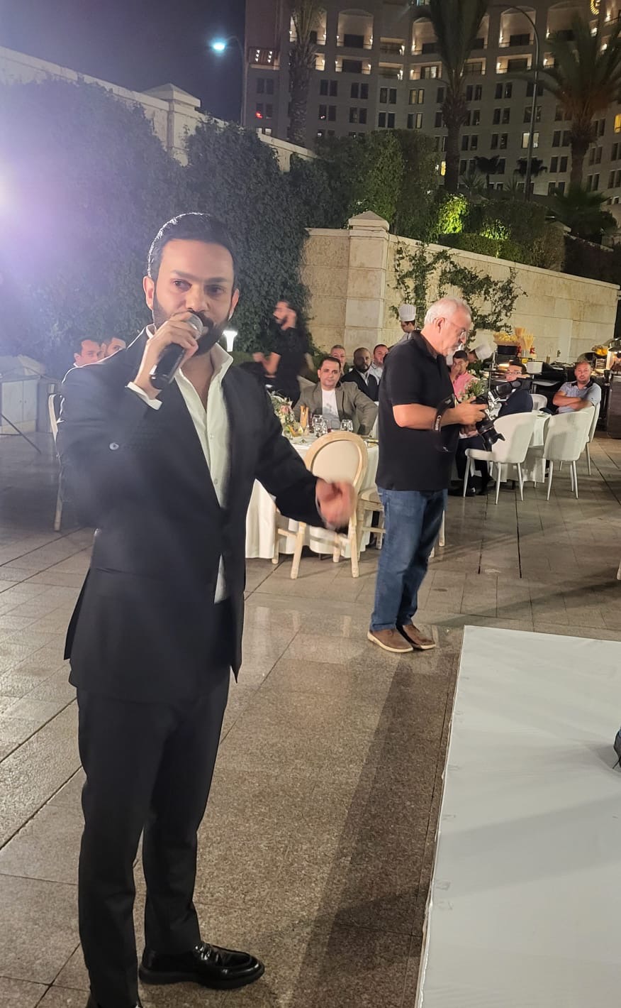 حمدي المناصير و نداء شرارة يحييان سهرة خاصة للعريس المهندس عبدالله مروان الركيبات بعمان