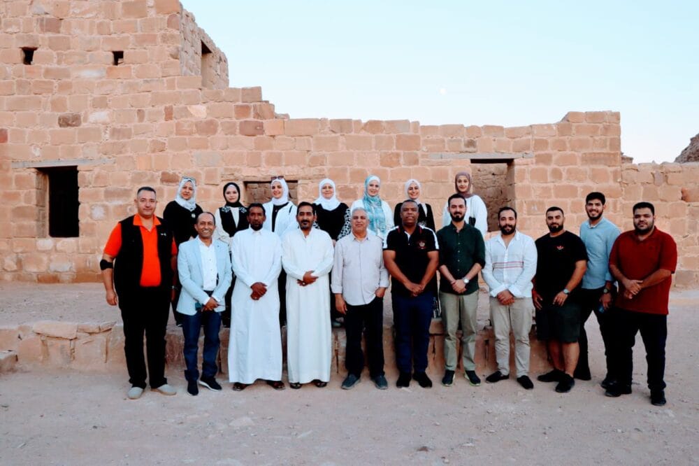 زيارة ميدانية لقلعة القويرة ضمن برنامج "تراثي هويتي" في العقبة