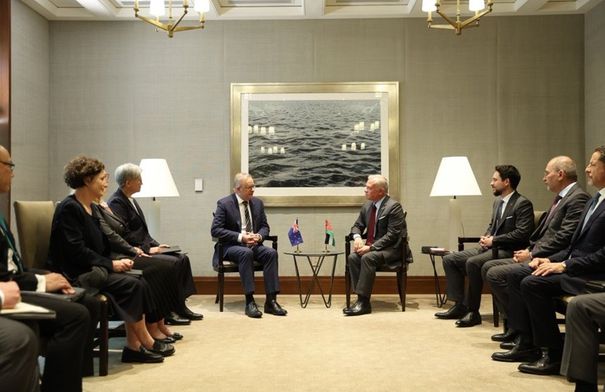 عاجل| الملك عبدالله الثاني يثمن اعتراف أستراليا بالدولة الفلسطينية