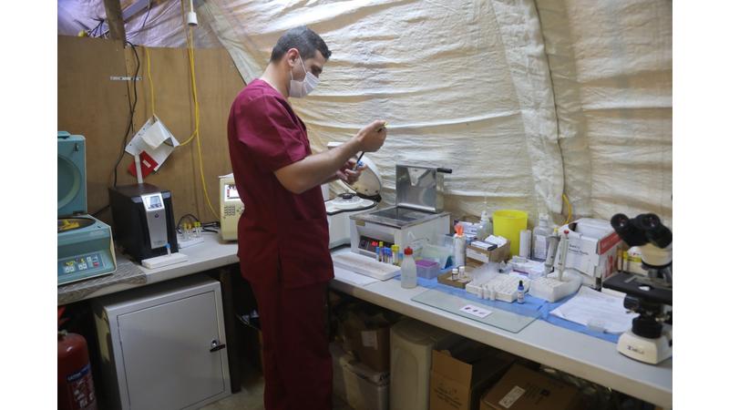 صورة حول : المستشفى الميداني الأردني جنوب غزة ينظم حملة تبرع بالدم لدعم القطاع الصحي المستشفى الميداني الأردني جنوب غزة ينظم حملة تبرع بالدم لدعم القطاع الصحي