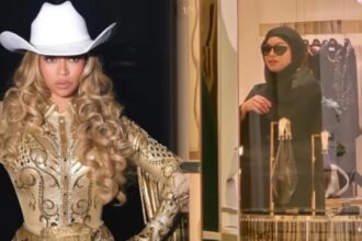 نجمة عالمية تظهر بالحجاب خلال زيارتها الدوحة وتكشف السبب