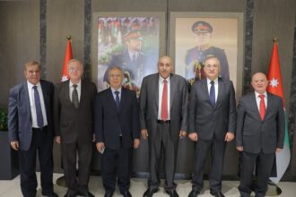 القاضي يلتقي رئيس المجلس القضائي ورئيس هيئة النزاهة