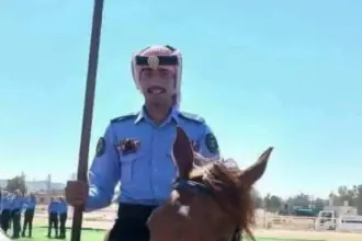 تشييع جثمان الشرطي خالد الشخاتره