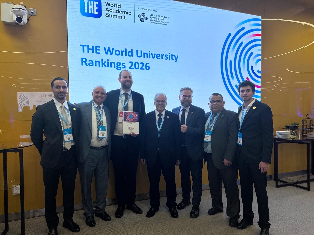 صورة حول : عمان الأهلية تفوز بالمركز الأول على الجامعات الأردنية و 401 -500 عالمياً بتصنيف التايمز العالمي لعام 2026 عمان الأهلية تفوز بالمركز الأول على الجامعات الأردنية و 401 -500 عالمياً بتصنيف التايمز العالمي لعام 2026