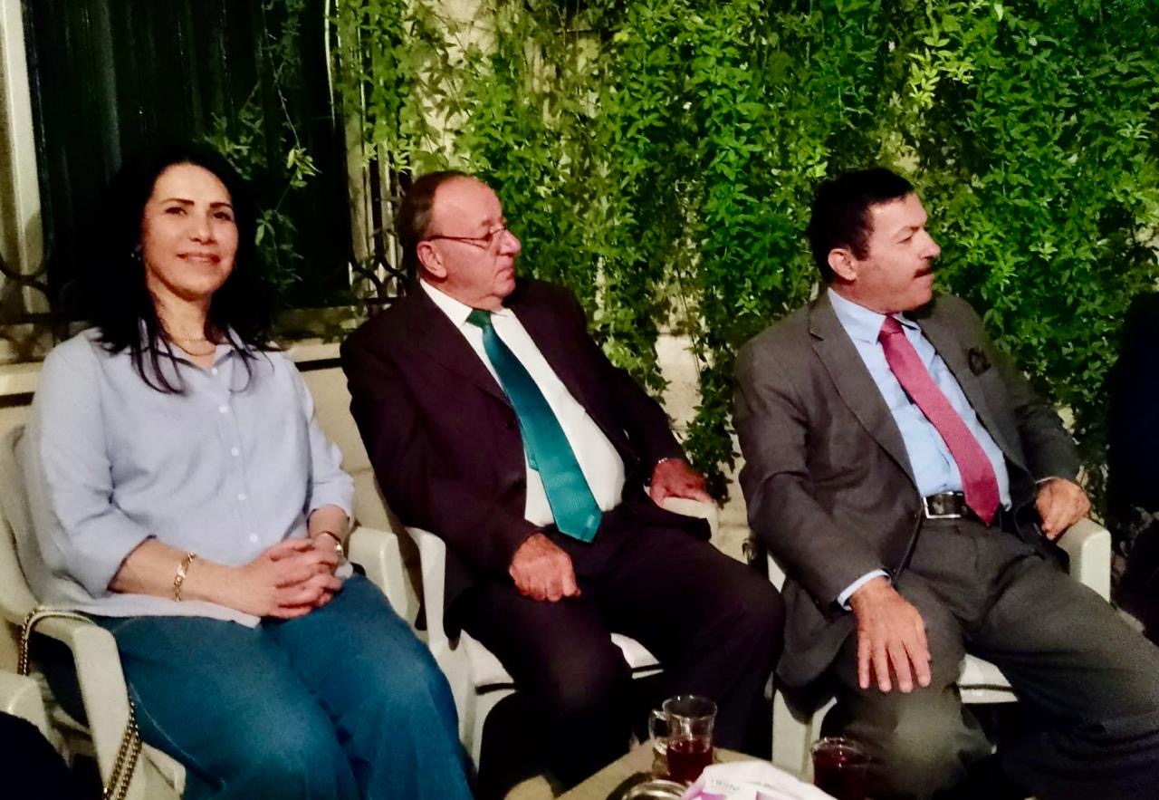 اللقاء الثقافي في صالون الدكتور بستاني لتكريم عالم الآثار الدكتور زيدان كفافي