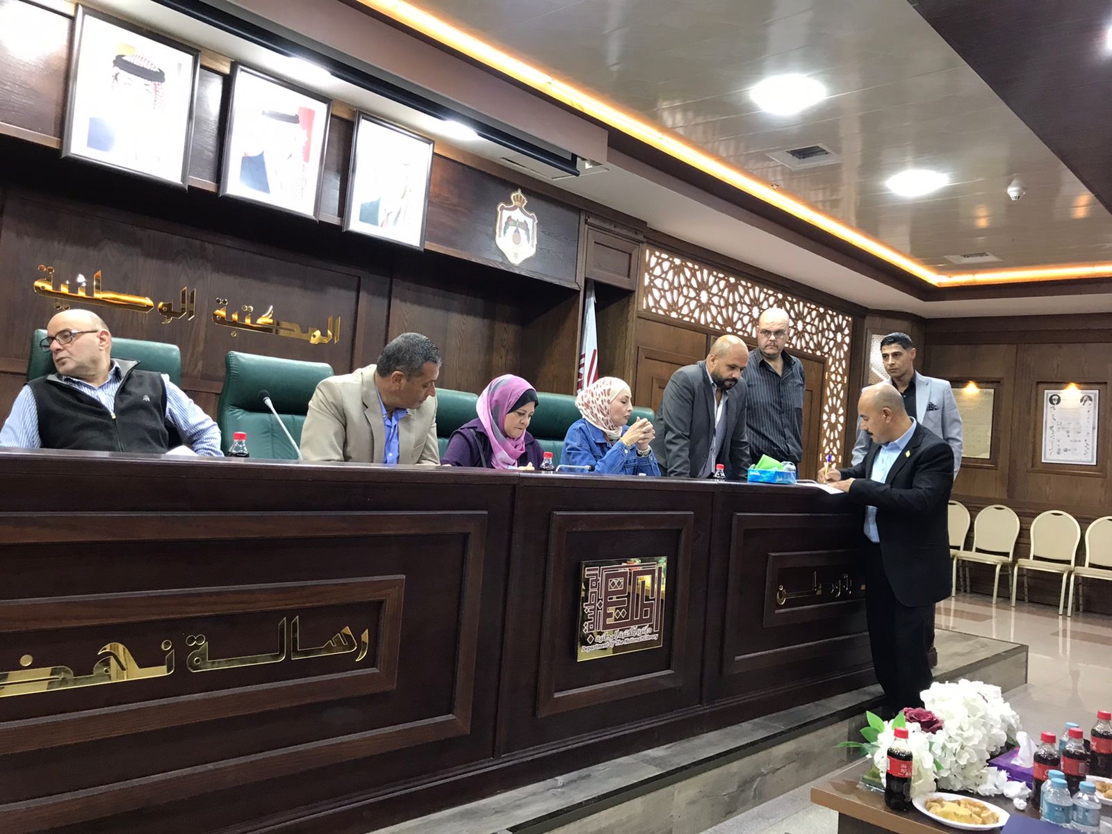 انتخاب هيئة إدارية جديدة للهيئة الأردنية للفنون الشعبية في المكتبة الوطنية اليوم