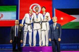 عمان الأهلية تهنئ طالبها محمود الطرايرة بفوزه بالميدالية البرونزية ببطولة العالم للتايكواندو