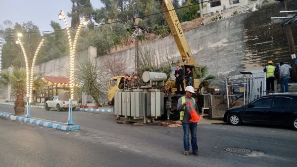 كهرباء إربد تعزز كفاءة الشبكة الكهربائية