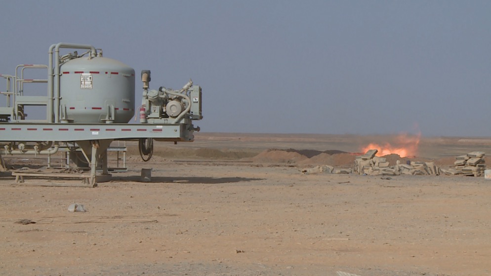 تقدم ملحوظ في حقل الريشة الغازي