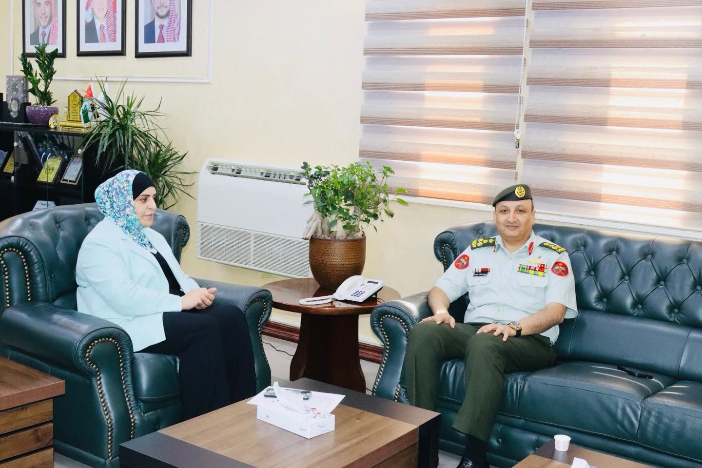 المؤسسة العامة للغذاء والدواء والمؤسسة العسكرية تبحثان تعزيز الأمن الغذائي