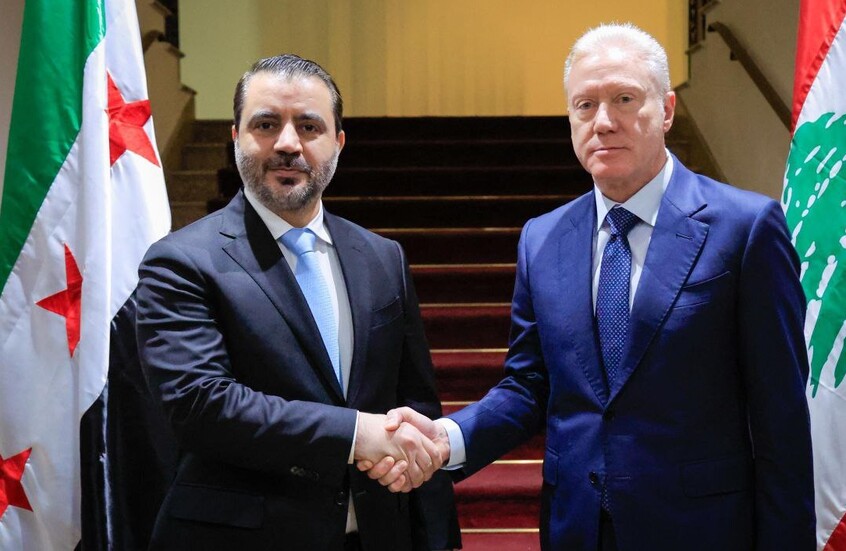 تلعثم وزير الخارجية اللبناني"صورة"